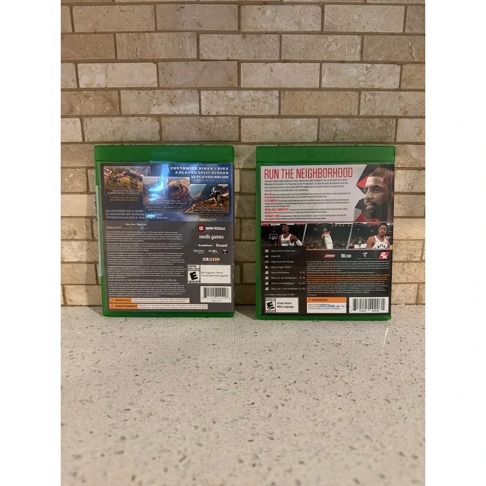 Xbox One‎ Video Game Bundle Mx ATV and NBA2k18